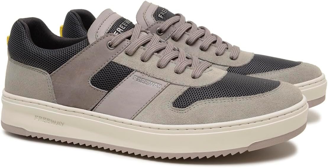 Мужские кожаные кроссовки Freeway GAP03, натуральная кожа с замшевыми деталями, противоскользящая резиновая подошва, ультракомфортная стелька из ПУ, низкий силуэт, повседневный городской стиль, Graffiti Leather
Мужские кожаные кроссовки Freeway GAP03, натуральная кожа с замшевыми деталями, противоскользящая резиновая подошва, ультракомфортная стелька из ПУ, низкий силуэт, повседневный городской стиль, Graffiti Leather