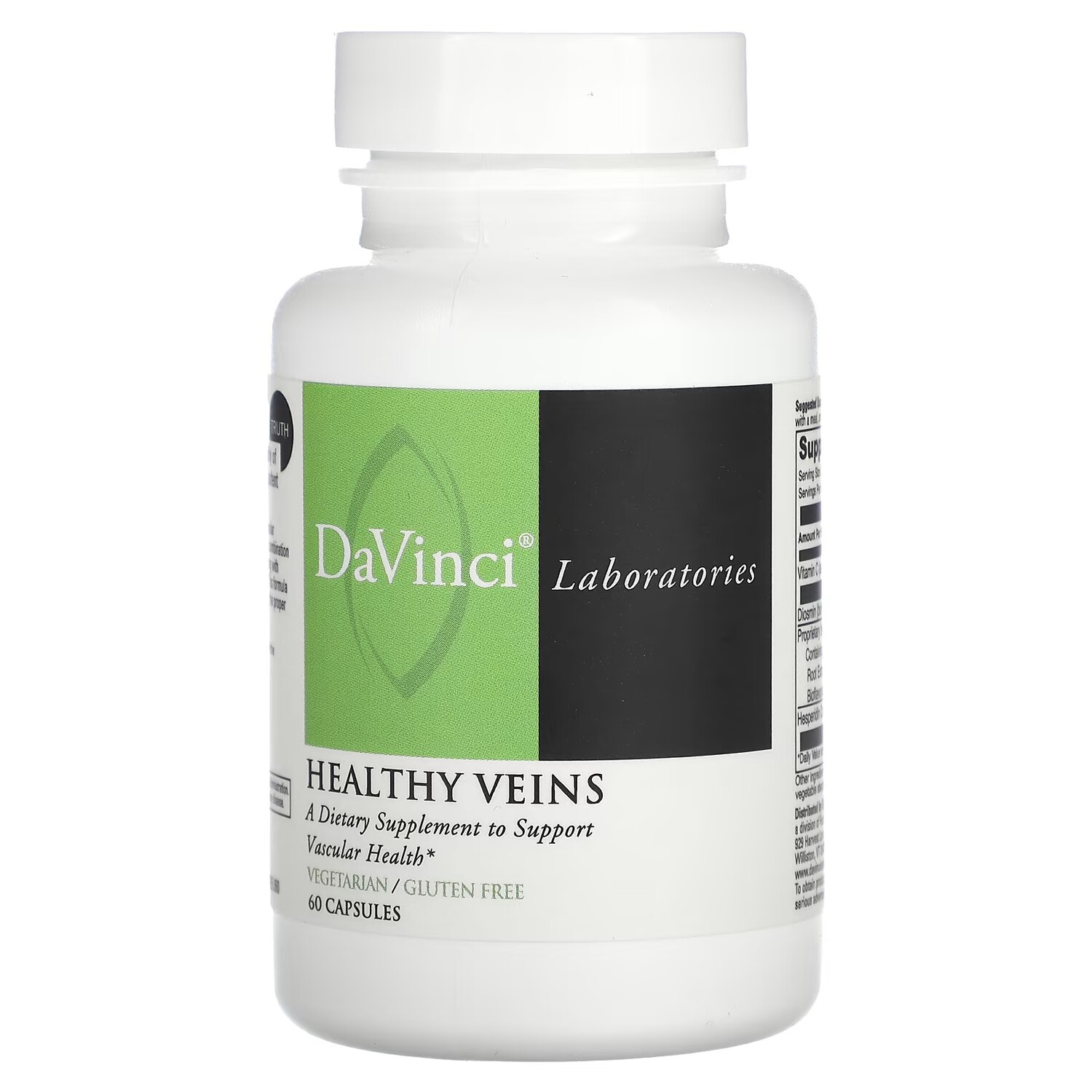 DaVinci Laboratories of Vermont Healthy Veins 60 капсул 
DaVinci Laboratories of Vermont Healthy Veins 60 капсул