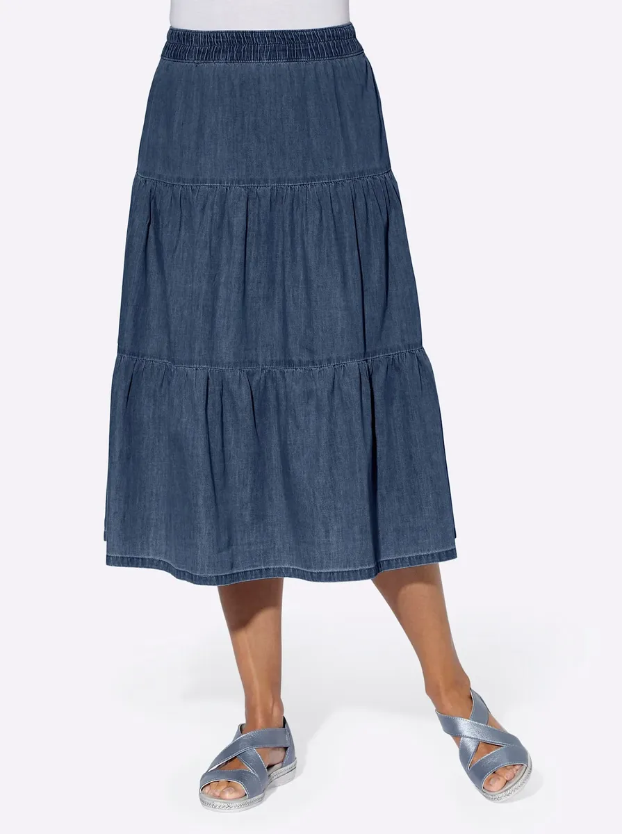 Джинсовая юбка Classic Basics, синий
Джинсовая юбка Classic Basics, синий