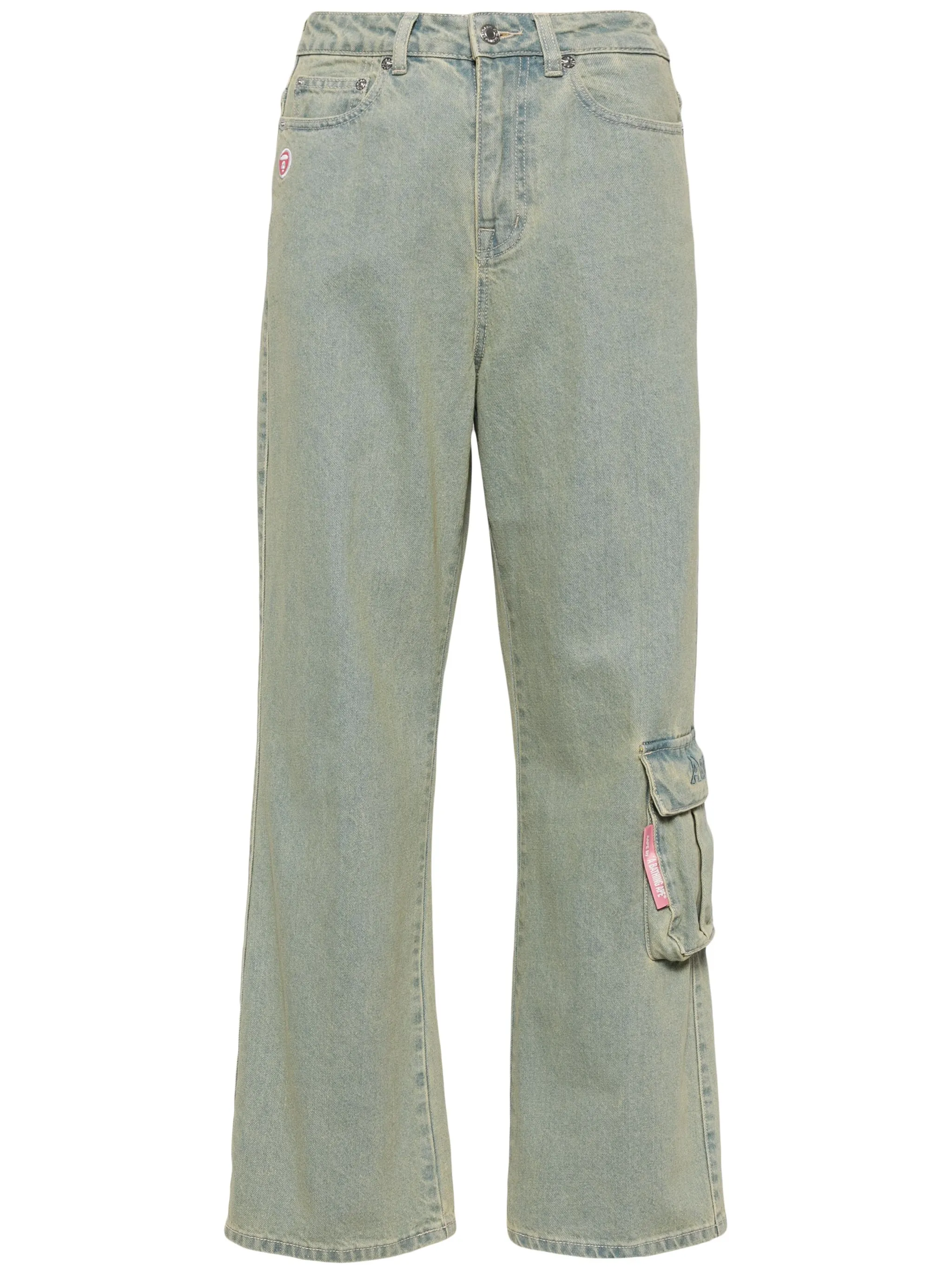 Широкие джинсы карго Aape By A Bathing Ape, синий
Широкие джинсы карго Aape By A Bathing Ape, синий