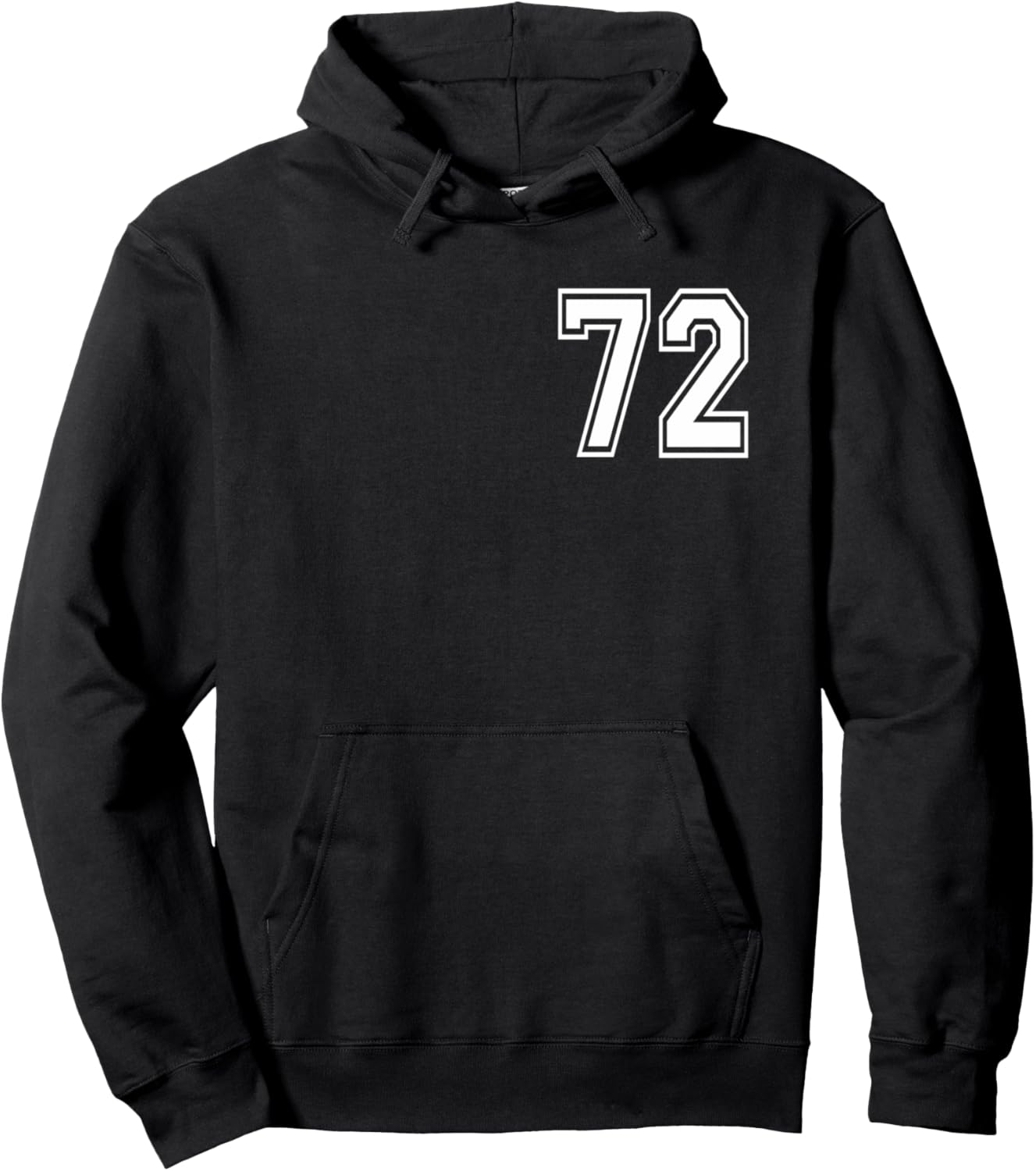 Толстовка #72 Напечатано на передней и задней части Sports Numbers Store, черный
Толстовка #72 Напечатано на передней и задней части Sports Numbers Store, черный