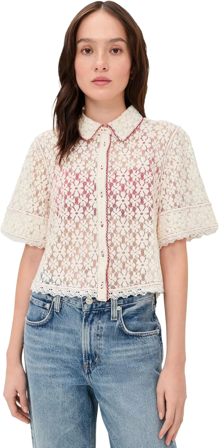 Free Women's Mannie Lace Button Down Free People
Free Women's Mannie Lace Button Down Free People
