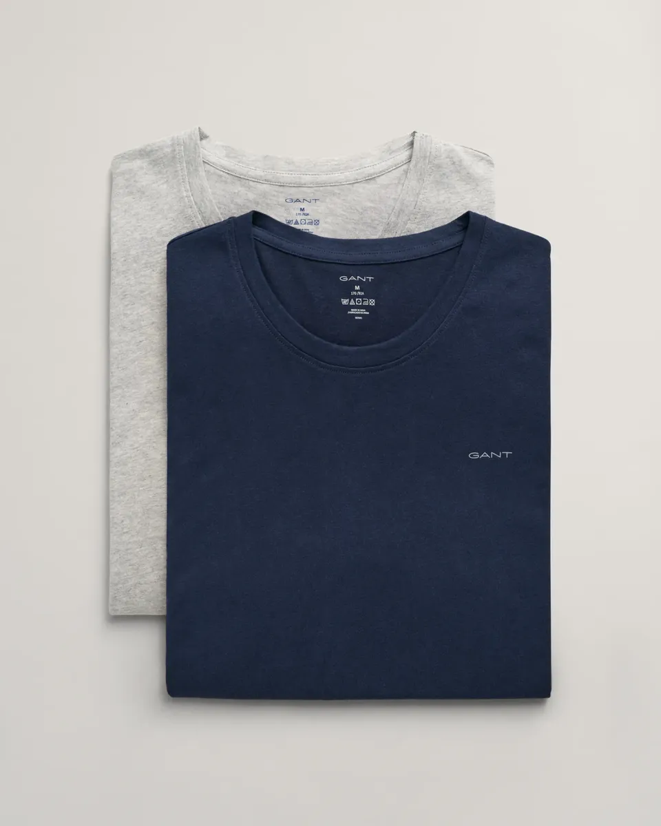 Футболка Gant "C-NECK T-SHIRT 2-PACK", изготовлена из особо мягкого материала, синий
Футболка Gant "C-NECK T-SHIRT 2-PACK", изготовлена из особо мягкого материала, синий
