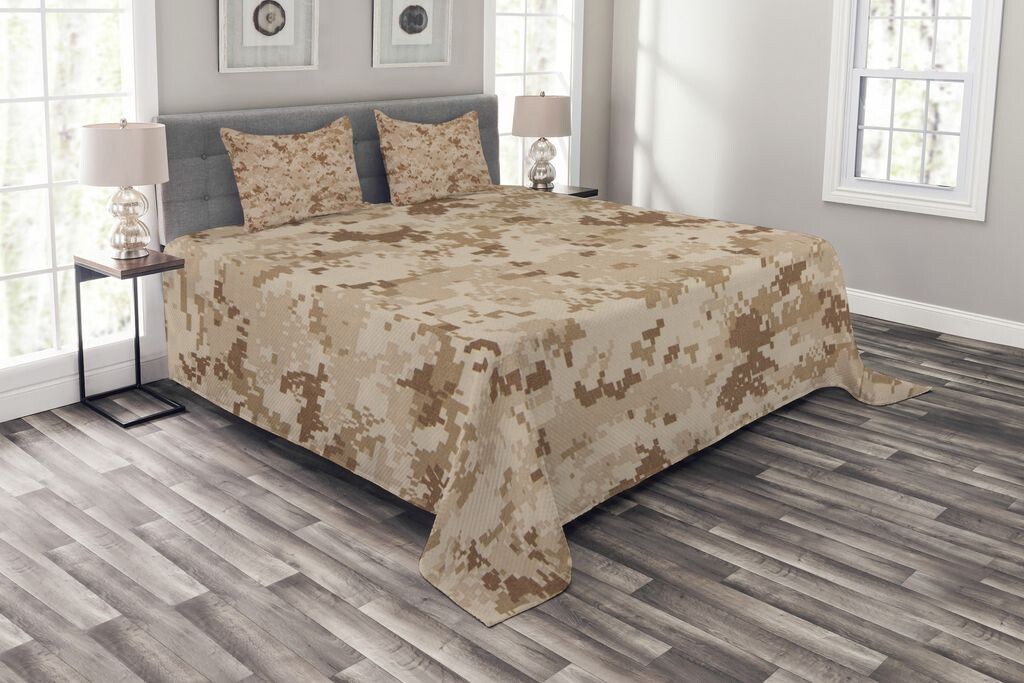 ABAKUHAUS Коричневый комплект покрывала, камуфляжный мотив Desert Marpat, комплект со моющимися наволочками, для односпальных кроватей 264 x 220 см, бледно-коричневый, корица
ABAKUHAUS Коричневый комплект покрывала, камуфляжный мотив Desert Marpat, комплект со моющимися наволочками, для односпальных кроватей 264 x 220 см, бледно-коричневый, корица