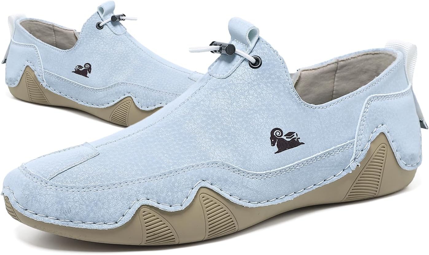 Женские кожаные повседневные туфли слипоны для мужчин и женщин, водонепроницаемые низкие прогулочные обувь, удобные мягкие балетки, лоферы, парная обувь Aivyfaja, небесно-голубой
Женские кожаные повседневные туфли слипоны для мужчин и женщин, водонепроницаемые низкие прогулочные обувь, удобные мягкие балетки, лоферы, парная обувь Aivyfaja, небесно-голубой