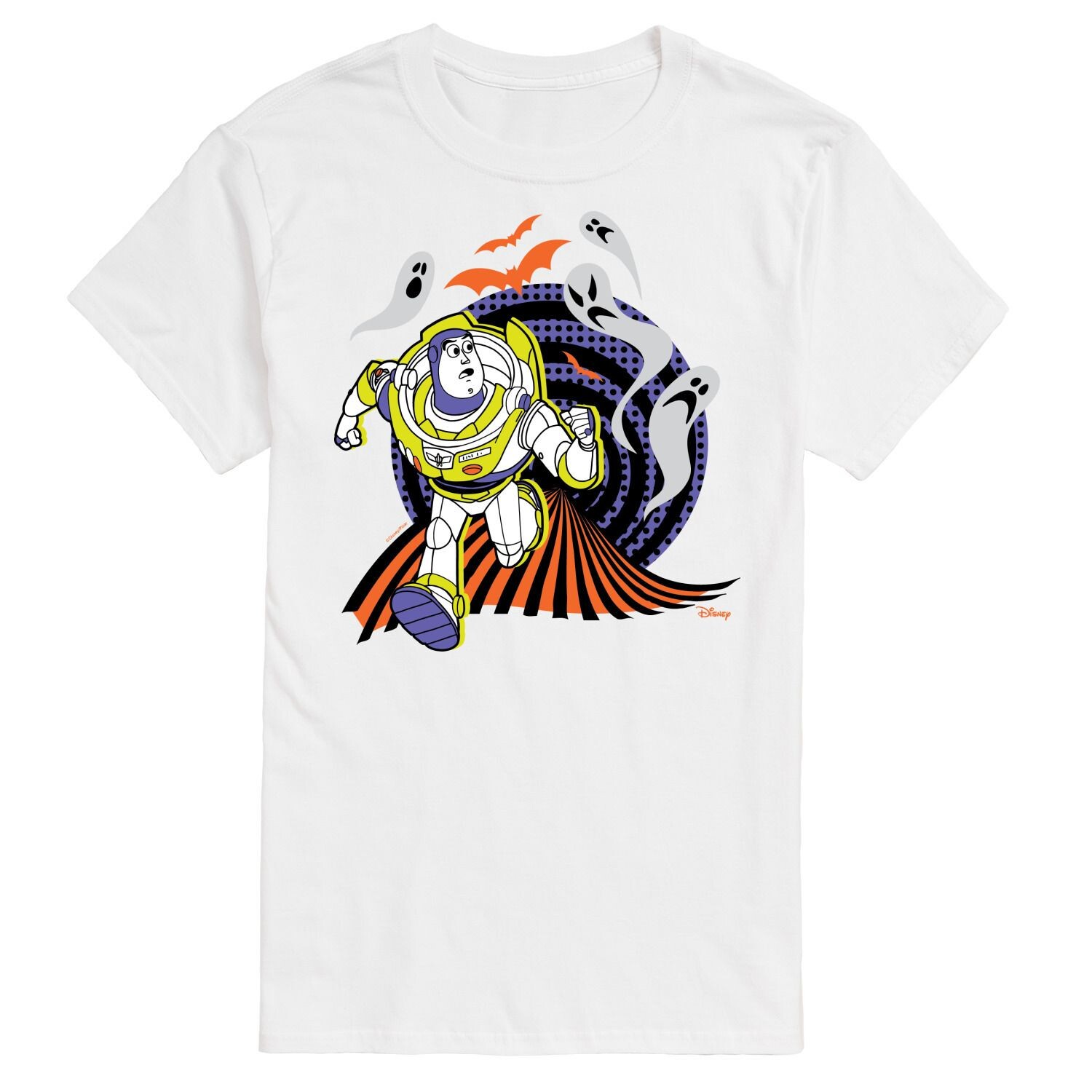 Футболка с пейзажем «Большой и Базз Лайтер на высоких показах» Disney/Pixar «История игрушек» Licensed Character, белый
Футболка с пейзажем «Большой и Базз Лайтер на высоких показах» Disney/Pixar «История игрушек» Licensed Character, белый