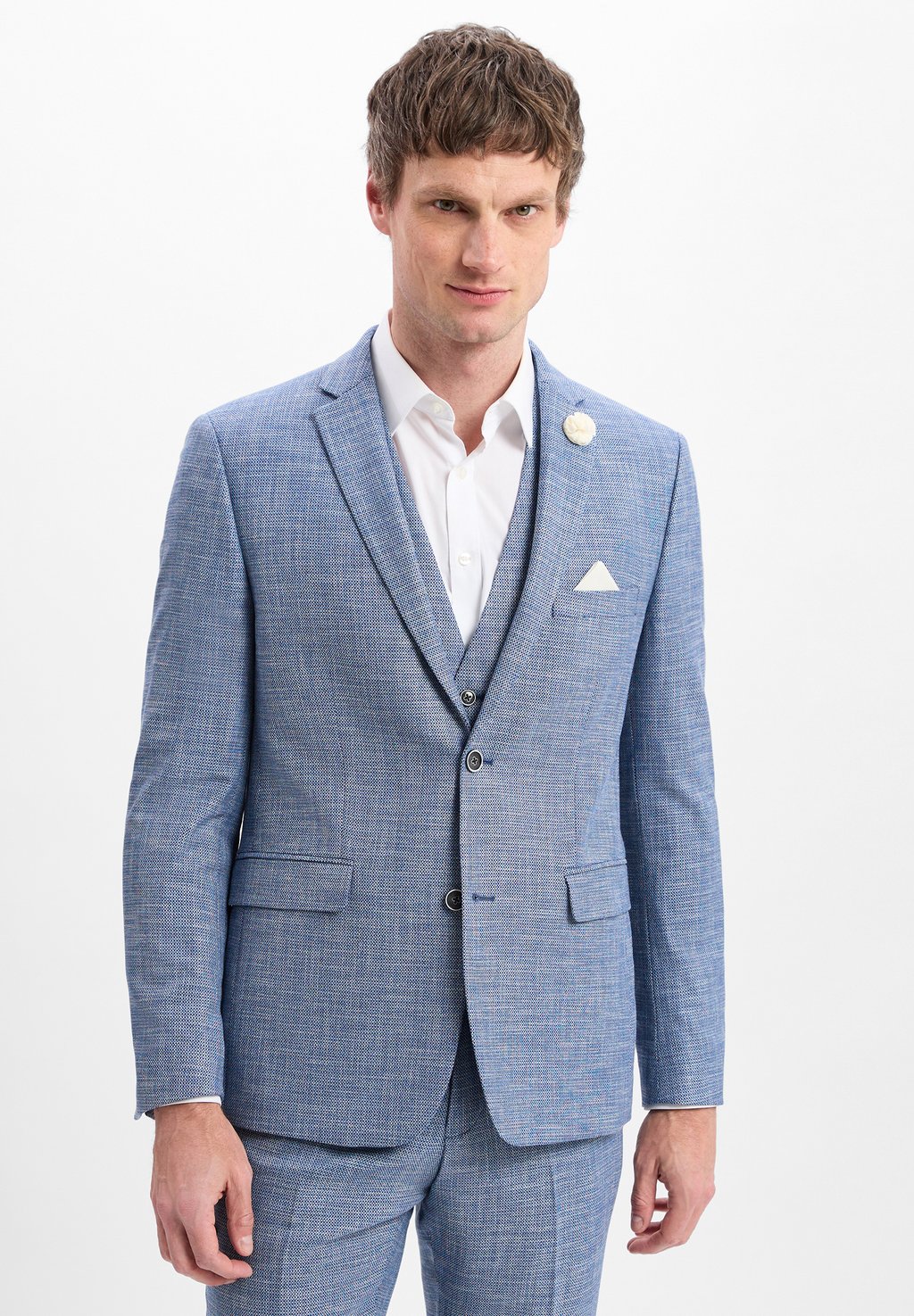 Пиджак BAUKASTEN-STEVEN FINSHLEY & HARDING, цвет Blau 
Пиджак BAUKASTEN-STEVEN FINSHLEY & HARDING, цвет Blau