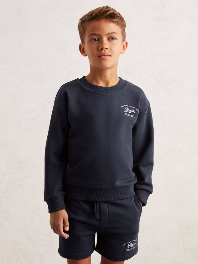 Детская толстовка Canby с круглым вырезом из хлопковой смеси Reiss, Washed Blue
Детская толстовка Canby с круглым вырезом из хлопковой смеси Reiss, Washed Blue