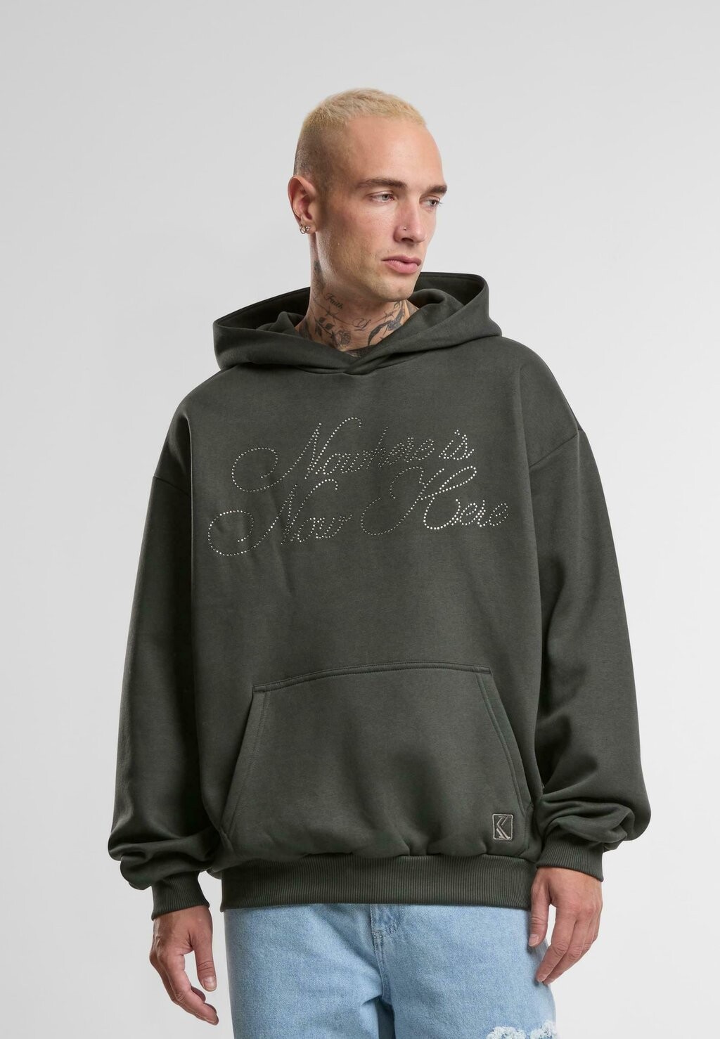 Толстовка с капюшоном RHINESTONE Karl Kani, черный 
Толстовка с капюшоном RHINESTONE Karl Kani, черный