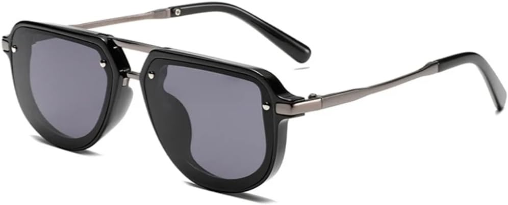 Ретро маленькие овальные женские солнцезащитные очки класса люкс с заклепками, сине-зеленые, с защитой от УФ-излучения UV400, мужские модные панк-солнцезащитные очки SZVVBKK, Black Grey
Ретро маленькие овальные женские солнцезащитные очки класса люкс с заклепками, сине-зеленые, с защитой от УФ-излучения UV400, мужские модные панк-солнцезащитные очки SZVVBKK, Black Grey