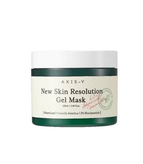 Успокаивающая гелевая маска, 100 мл AXIS-Y, New Skin Resolution Gel Mask 
Успокаивающая гелевая маска, 100 мл AXIS-Y, New Skin Resolution Gel Mask