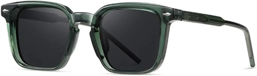 Мужские солнцезащитные очки квадратной формы, роскошные, в стиле ретро, женские, в стиле панк, с заклепками, солнцезащитные очки UV400 TVTBBVV, Green Grey
Мужские солнцезащитные очки квадратной формы, роскошные, в стиле ретро, женские, в стиле панк, с заклепками, солнцезащитные очки UV400 TVTBBVV, Green Grey