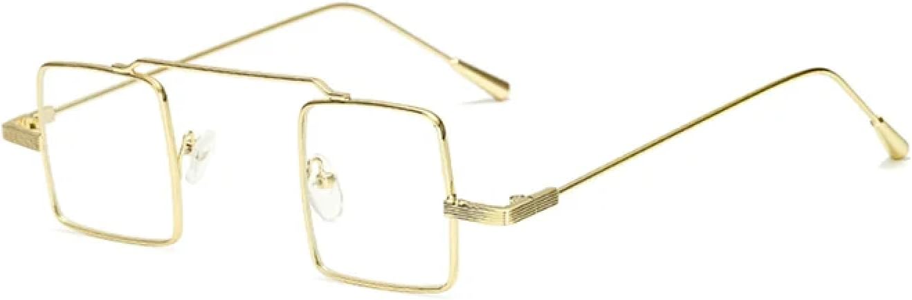 Стильные маленькие металлические солнцезащитные очки в стиле стимпанк для мужчин и женщин, винтажные солнцезащитные очки в стиле стрит-моды, защита от УФ-излучения UV400 TKKTLLT, Gold Clear
Стильные маленькие металлические солнцезащитные очки в стиле стимпанк для мужчин и женщин, винтажные солнцезащитные очки в стиле стрит-моды, защита от УФ-излучения UV400 TKKTLLT, Gold Clear