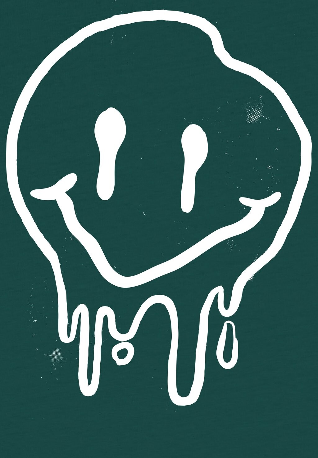 Принт на футболке Smiley watapparel, темно-зеленый
Принт на футболке Smiley watapparel, темно-зеленый