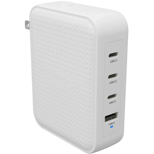 Зарядное устройство HYPER HyperJuice 145W 4-Port USB GaN Travel Charger HJ1001WHWWGL
Зарядное устройство HYPER HyperJuice 145W 4-Port USB GaN Travel Charger HJ1001WHWWGL