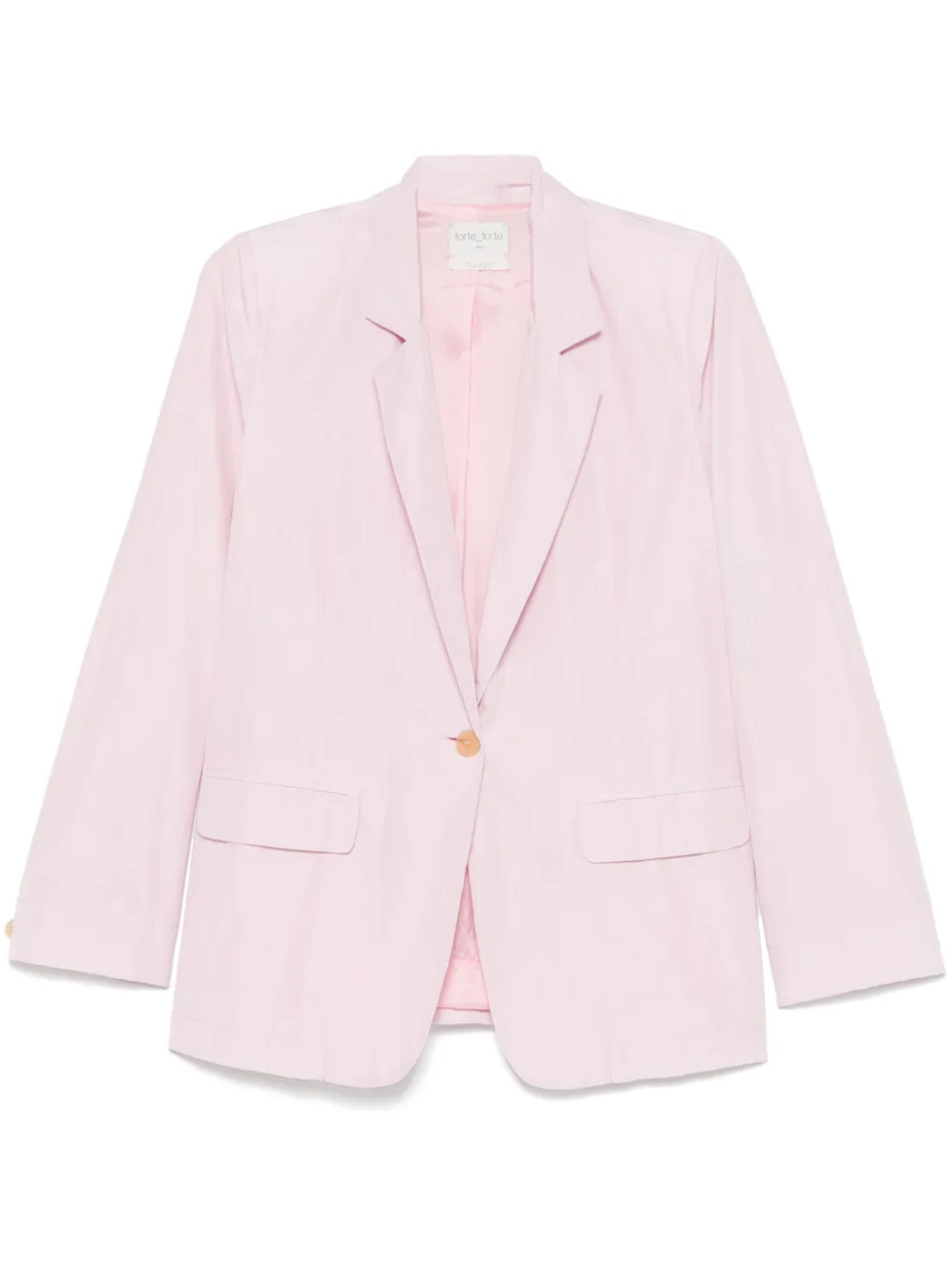 Блейзер с зазубренными лацканами Forte Forte, розовый
Блейзер с зазубренными лацканами Forte Forte, розовый