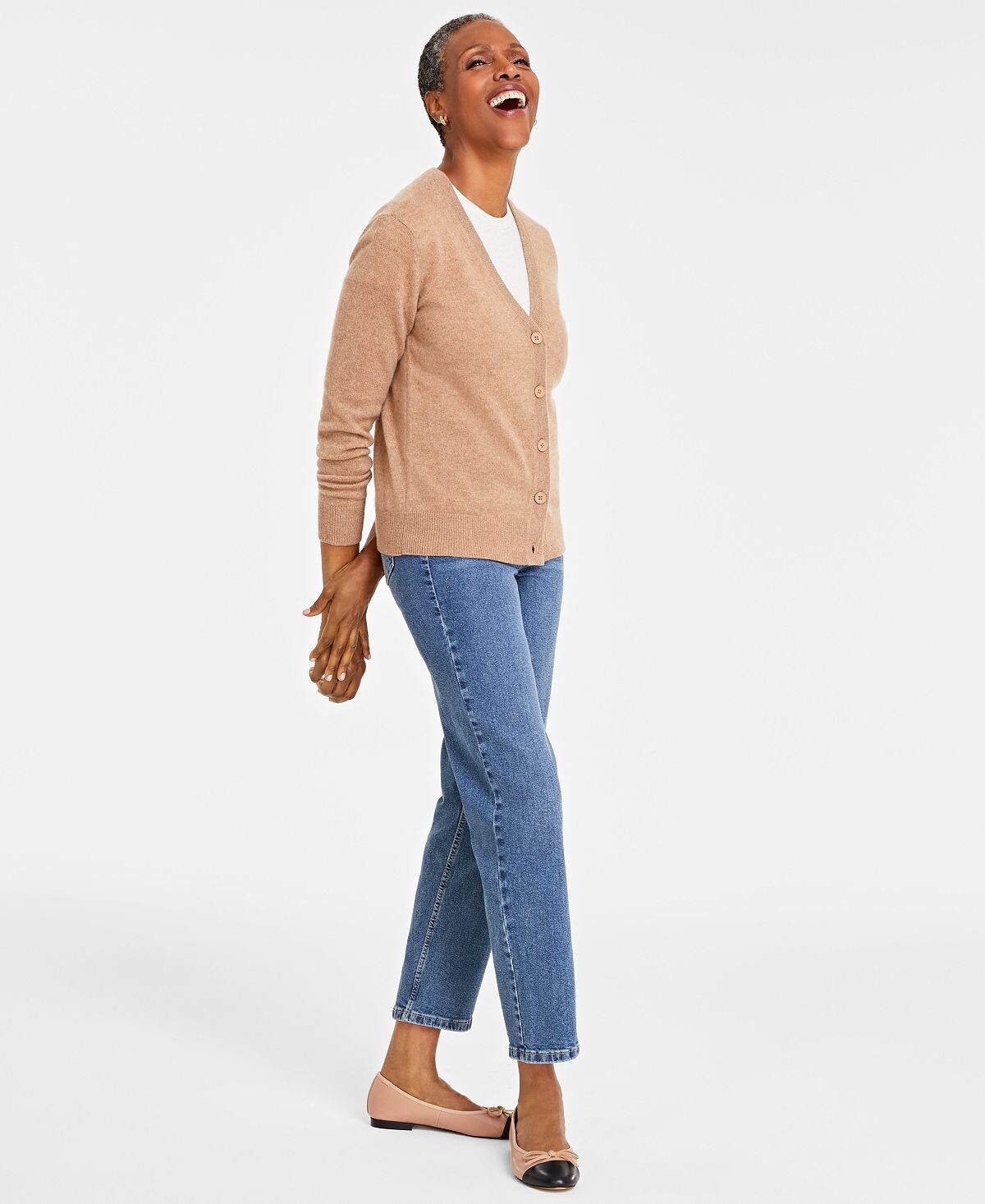 Женский кардиган из 100% кашемира Charter Club
Женский кардиган из 100% кашемира Charter Club