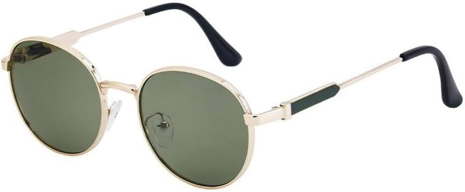 Модные ретро-солнцезащитные очки круглой формы для женщин и мужчин, роскошные стильные солнцезащитные очки в металлической оправе для вождения, SUN3603 Generic, C6goldgreen
Модные ретро-солнцезащитные очки круглой формы для женщин и мужчин, роскошные стильные солнцезащитные очки в металлической оправе для вождения, SUN3603 Generic, C6goldgreen