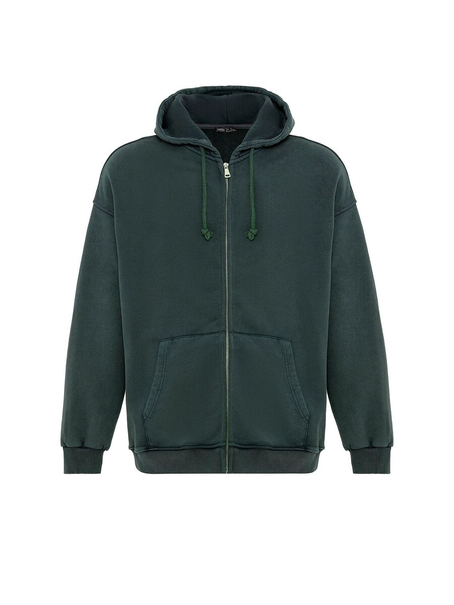 Толстовка с капюшоном на молнии Dandalo Tiago, темно-зеленый
Толстовка с капюшоном на молнии Dandalo Tiago, темно-зеленый