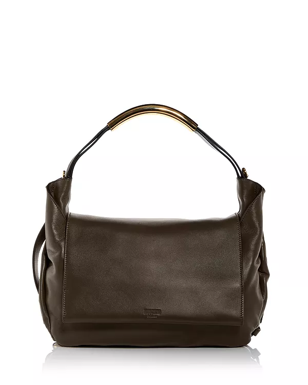 Кожаная сумка с верхней ручкой Hand me Moschino, коричневый
Кожаная сумка с верхней ручкой Hand me Moschino, коричневый