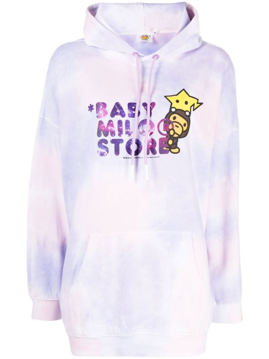 Худи с графичным принтом и узором тай-дай *BABY MILO STORE BY *A BATHING APE, розовый
Худи с графичным принтом и узором тай-дай *BABY MILO STORE BY *A BATHING APE, розовый