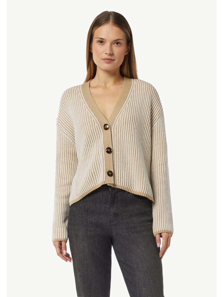 Кардиган comma CI Strickjacke langarm, цвет Beige-weiß
Кардиган comma CI Strickjacke langarm, цвет Beige-weiß