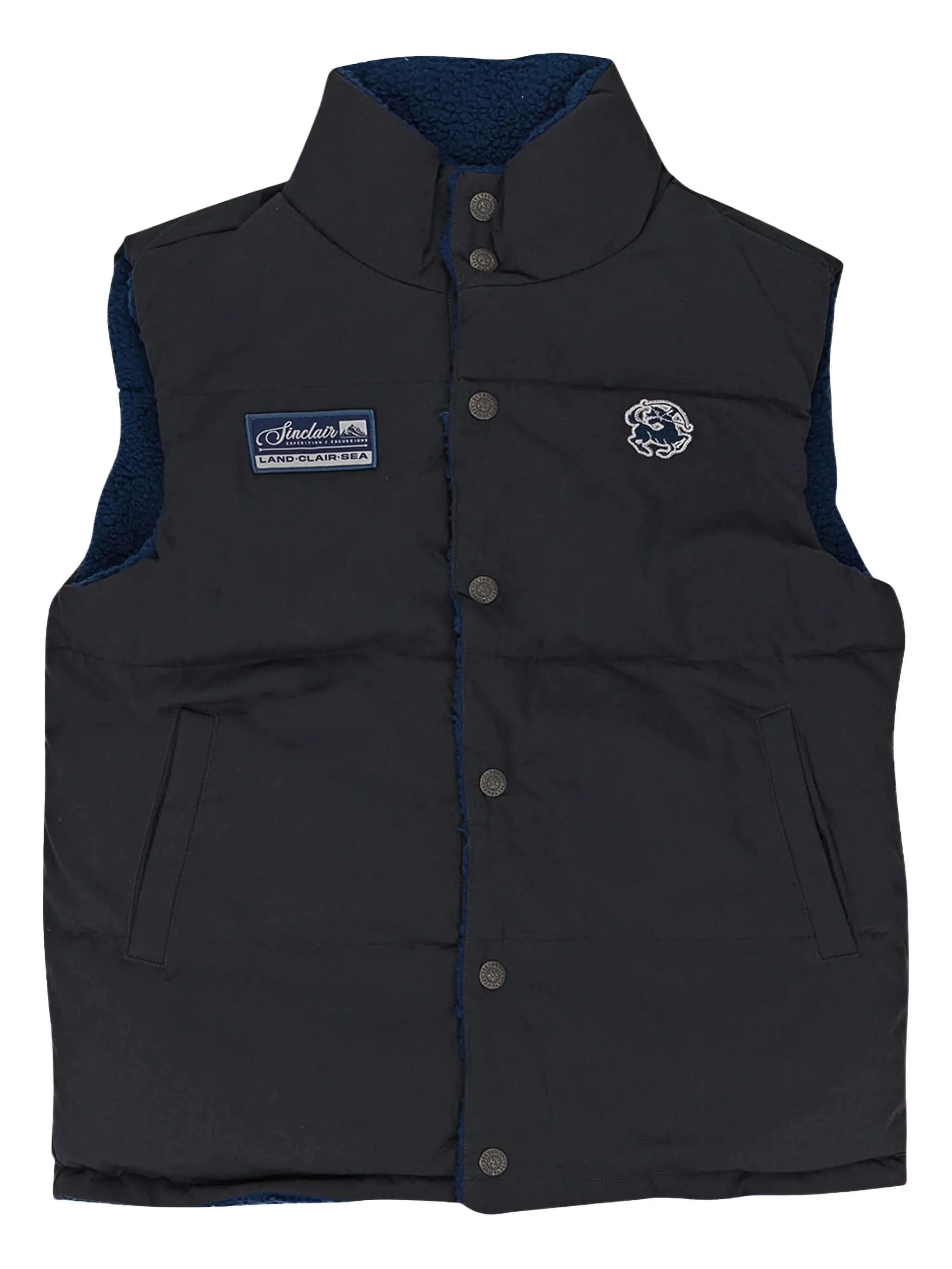 Стеганый дутый жилет Sinclair, черный
Стеганый дутый жилет Sinclair, черный