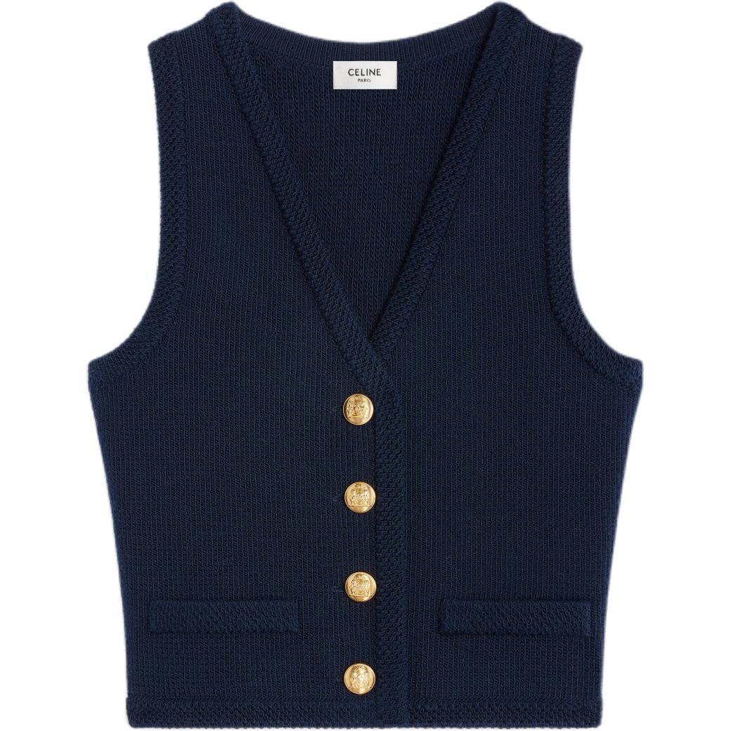 Жилет женский темно-синий Celine
Жилет женский темно-синий Celine