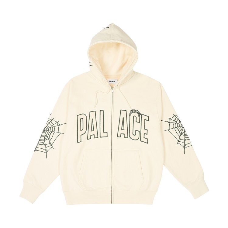 Толстовка Palace Spider Zip 'Soft White', белый 
Толстовка Palace Spider Zip 'Soft White', белый