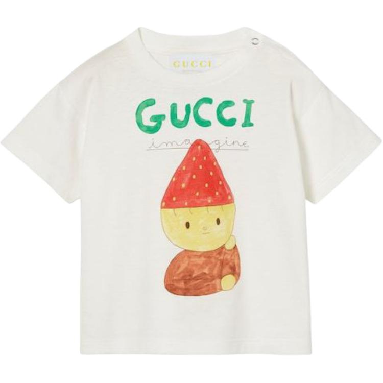 GUCCI Футболка SS25 белая для младенцев и малышей
GUCCI Футболка SS25 белая для младенцев и малышей