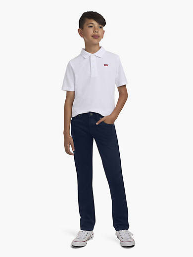 511 Узкие брюки из матовой замши для больших мальчиков 8-20 лет Levi's, цвет Dress Blues - Blue
511 Узкие брюки из матовой замши для больших мальчиков 8-20 лет Levi's, цвет Dress Blues - Blue