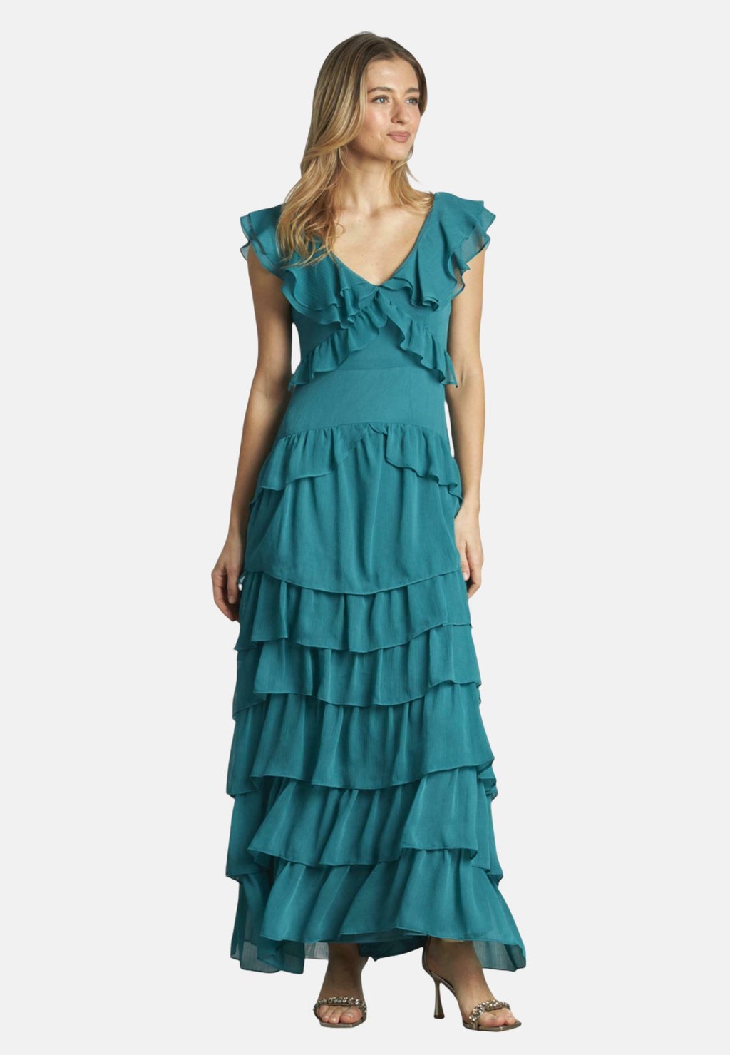 Платье макси Alma en Pena, бирюзовый
Платье макси Alma en Pena, бирюзовый