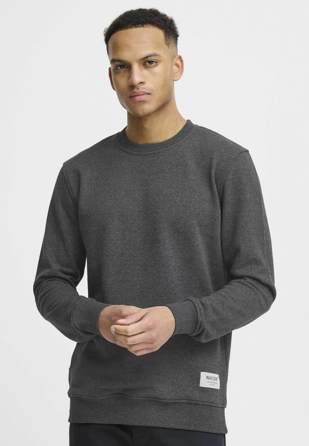 Толстовка IDPlaytor INDICODE JEANS, серый 
Толстовка IDPlaytor INDICODE JEANS, серый