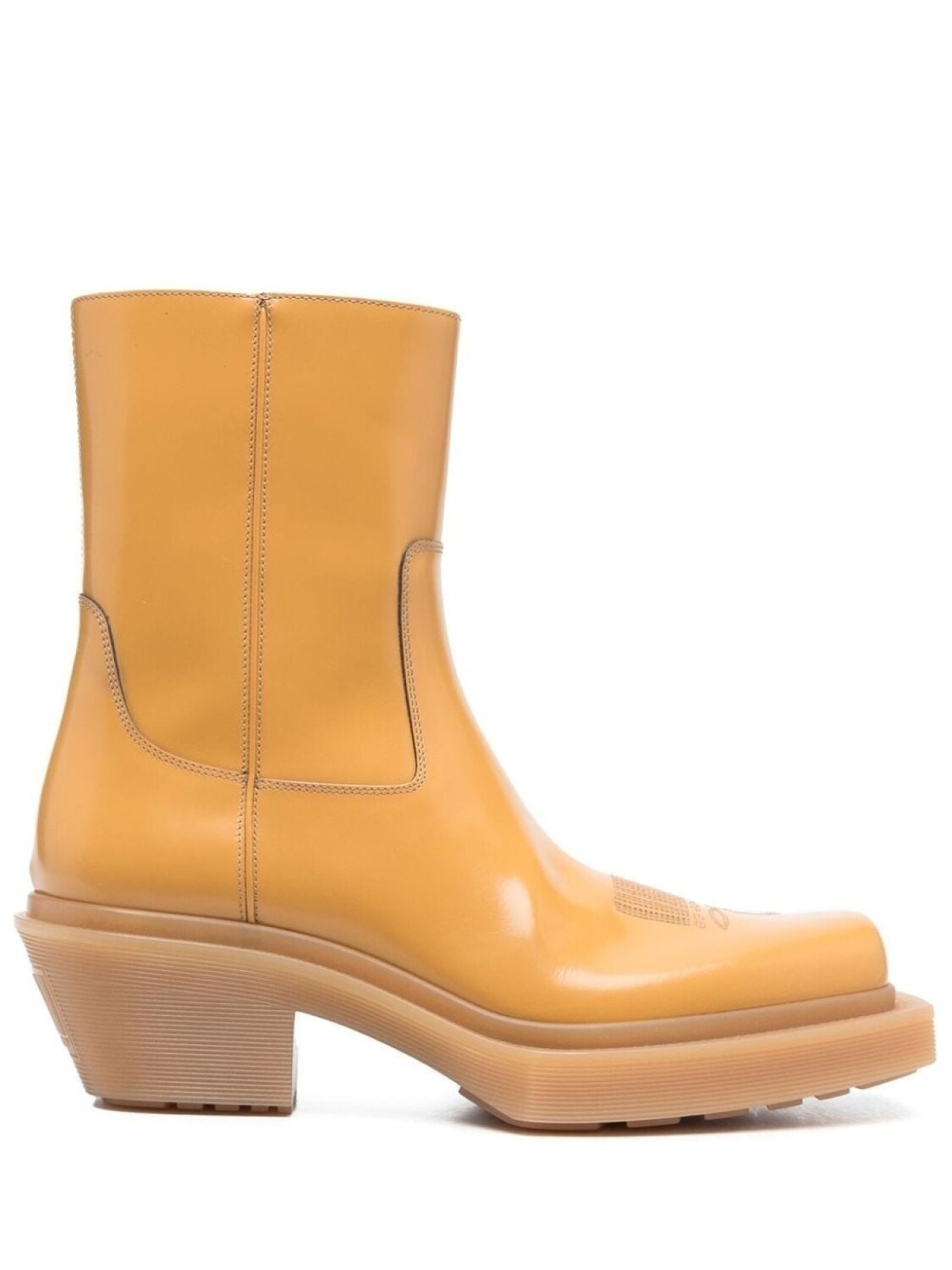 VTMNTS ковбойские сапоги с вышивкой, оранжевый 
VTMNTS ковбойские сапоги с вышивкой, оранжевый