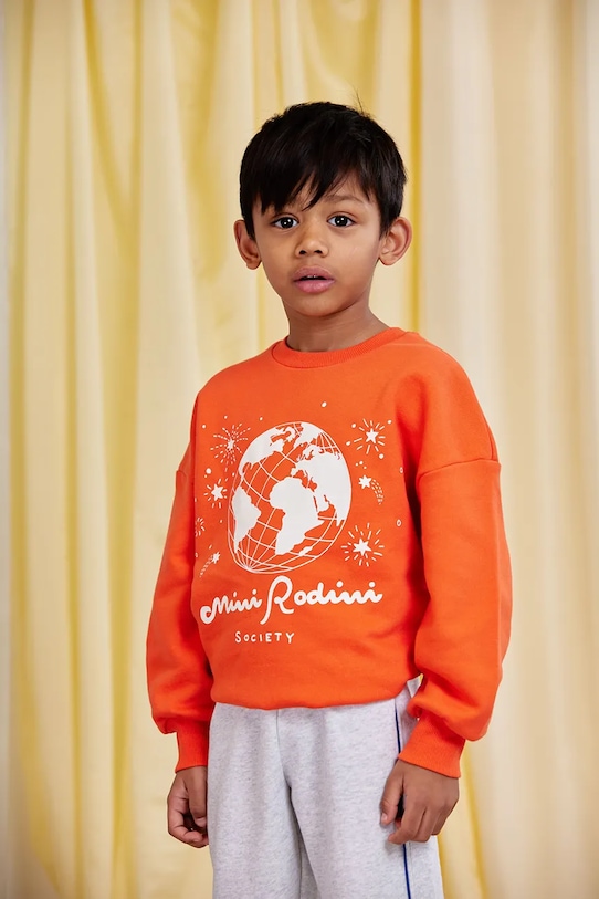 Детская толстовка Mini Rodini, оранжевый
Детская толстовка Mini Rodini, оранжевый