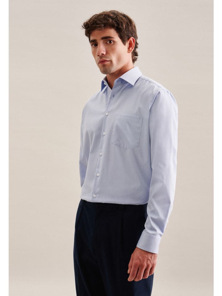 Рубашка Seidensticker, средне-синий
Рубашка Seidensticker, средне-синий