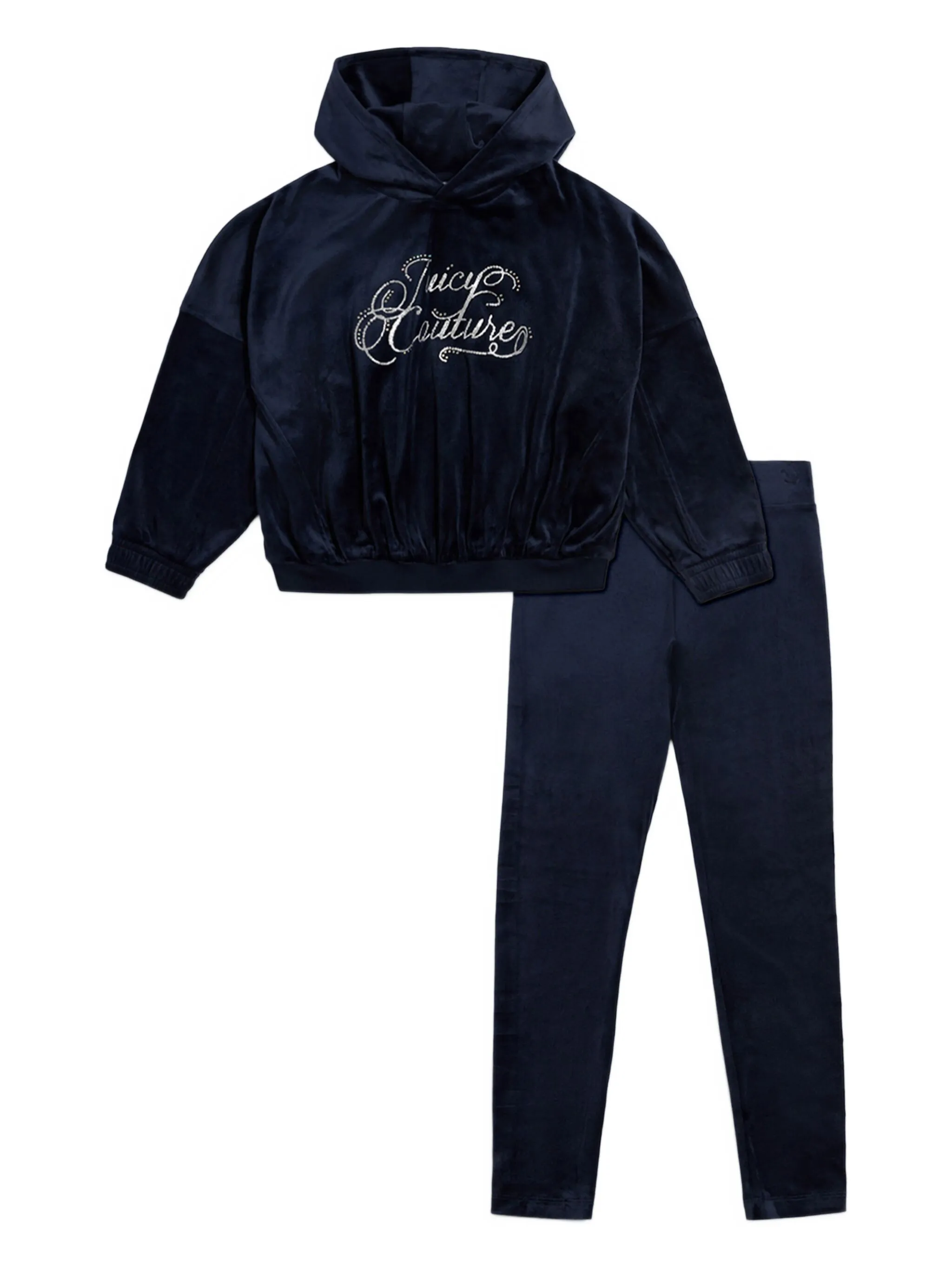 Спортивный костюм с украшениями Juicy Couture Kids, синий
Спортивный костюм с украшениями Juicy Couture Kids, синий