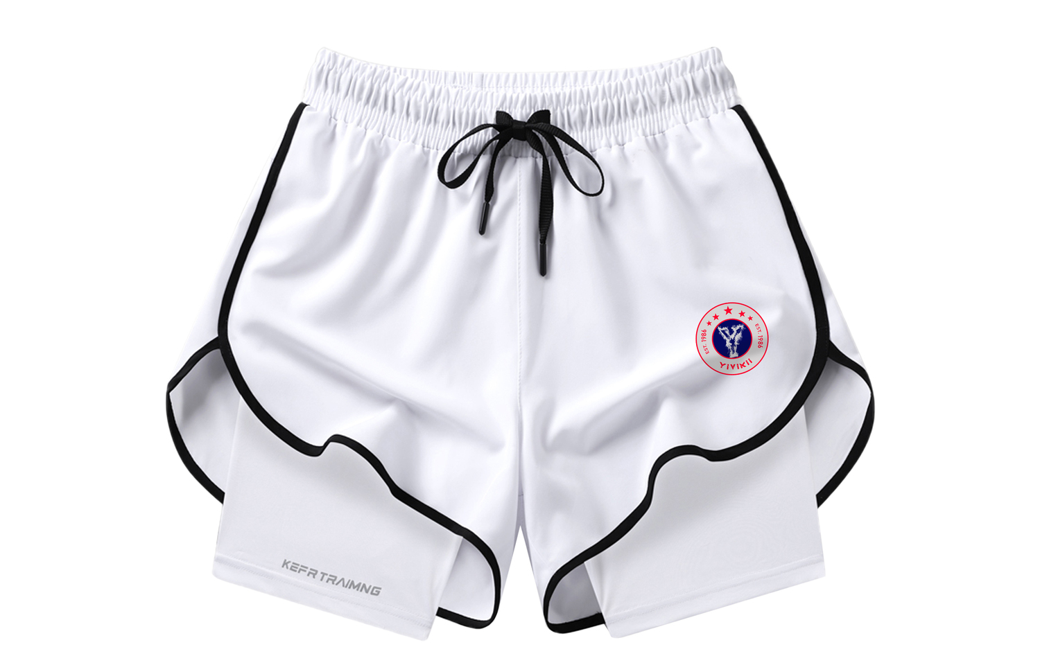Спортивные шорты унисекс YIVIKII, белый
Спортивные шорты унисекс YIVIKII, белый