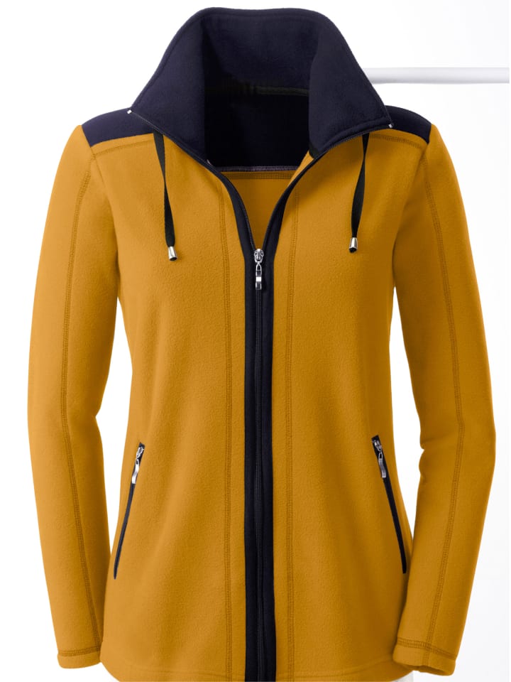 Флисовая куртка кукурузно-черного цвета WITT WEIDEN
Флисовая куртка кукурузно-черного цвета WITT WEIDEN