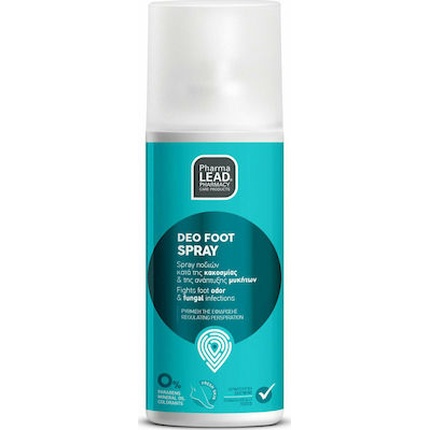 Deo Foot Spray Антиперспирант-спрей для ног 100 мл Pharmalead 
Deo Foot Spray Антиперспирант-спрей для ног 100 мл Pharmalead