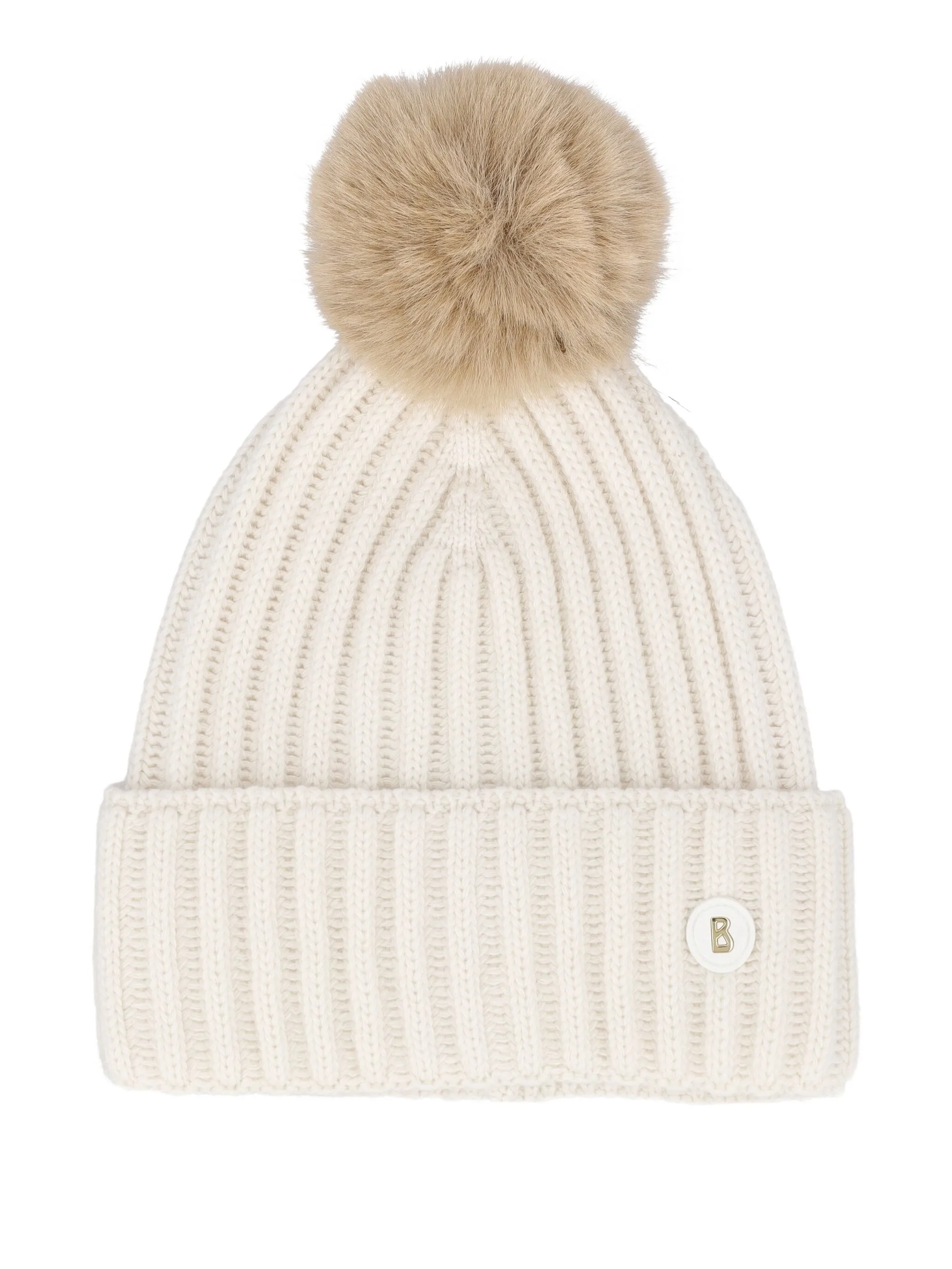 Шапка с помпоном и логотипом Bogner, белый
Шапка с помпоном и логотипом Bogner, белый