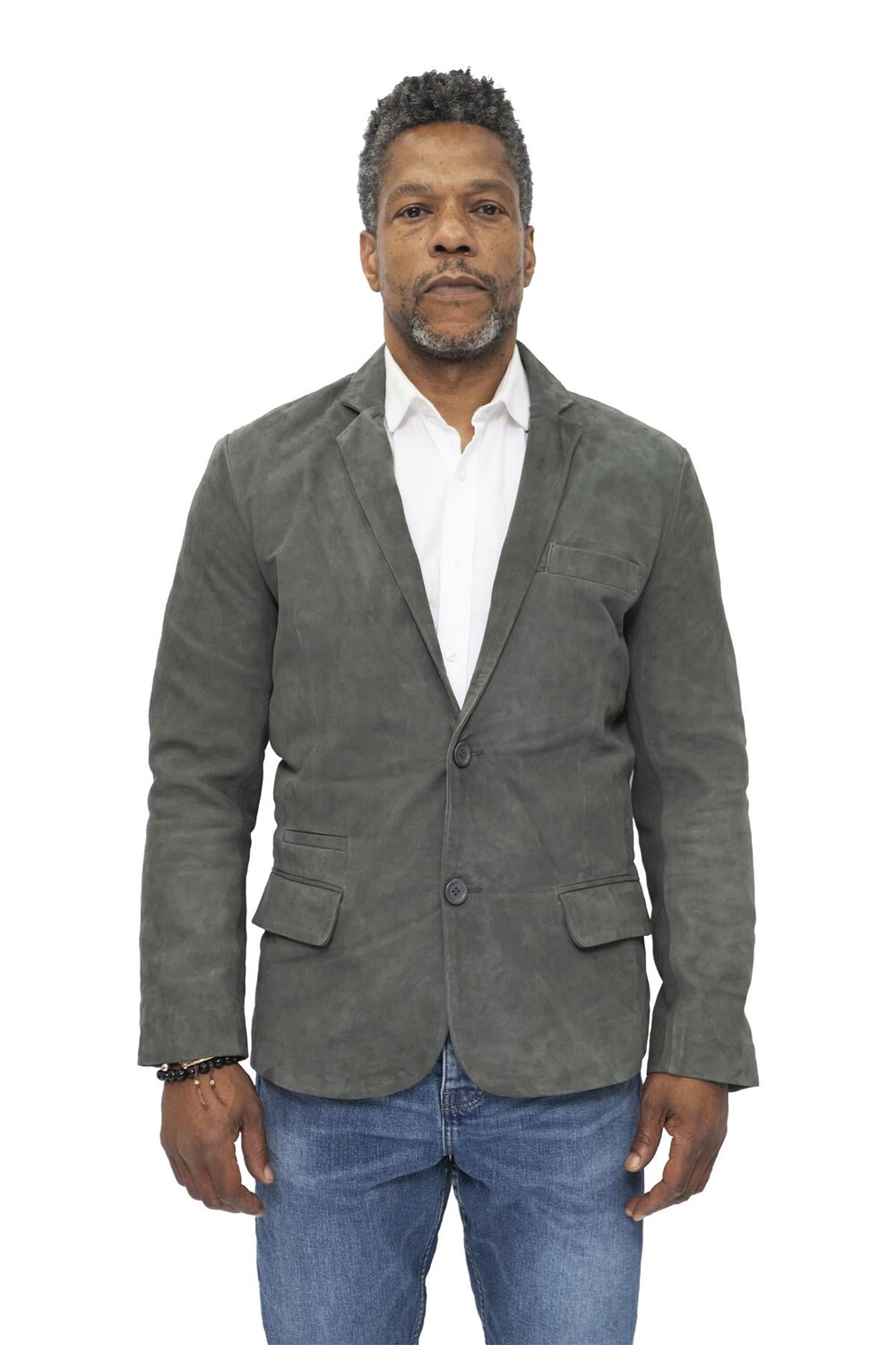 Тонкий итальянский пиджак из козьей замши alexandria Infinity Leather, серый
Тонкий итальянский пиджак из козьей замши alexandria Infinity Leather, серый