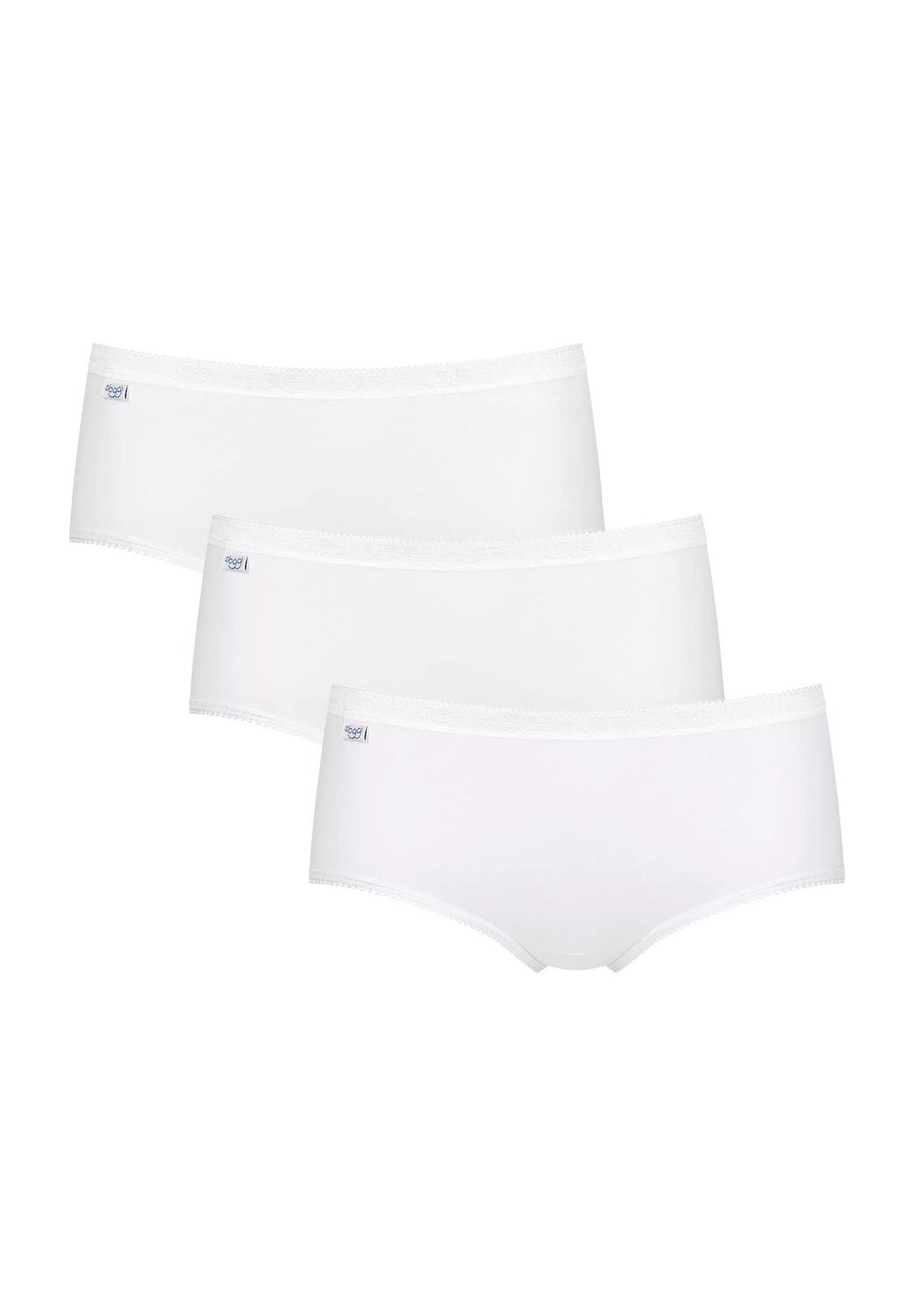Трусики миди Basic+, 3 шт., женские sloggi, белый
Трусики миди Basic+, 3 шт., женские sloggi, белый