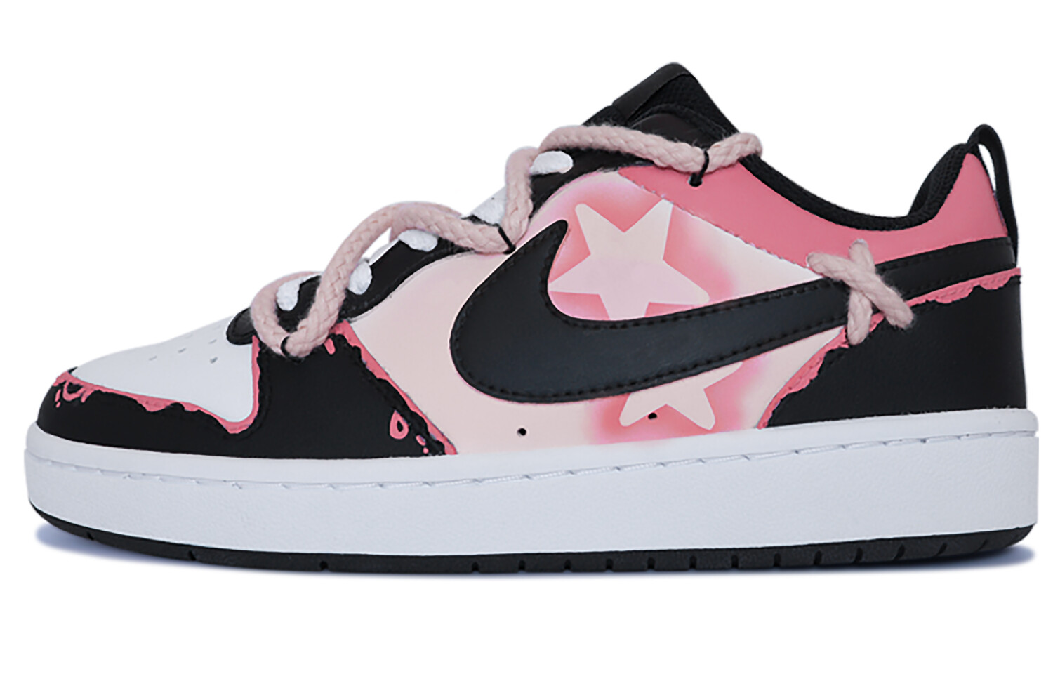 Кроссовки Nike Court Borough Skateboarding Shoes Women's Low-top Black/pink/white, розовый
Кроссовки Nike Court Borough Skateboarding Shoes Women's Low-top Black/pink/white, розовый