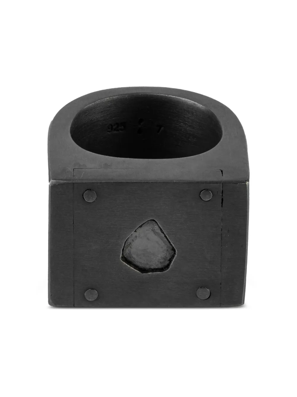 Серебряное кольцо Plate Single Parts of Four, черный
Серебряное кольцо Plate Single Parts of Four, черный