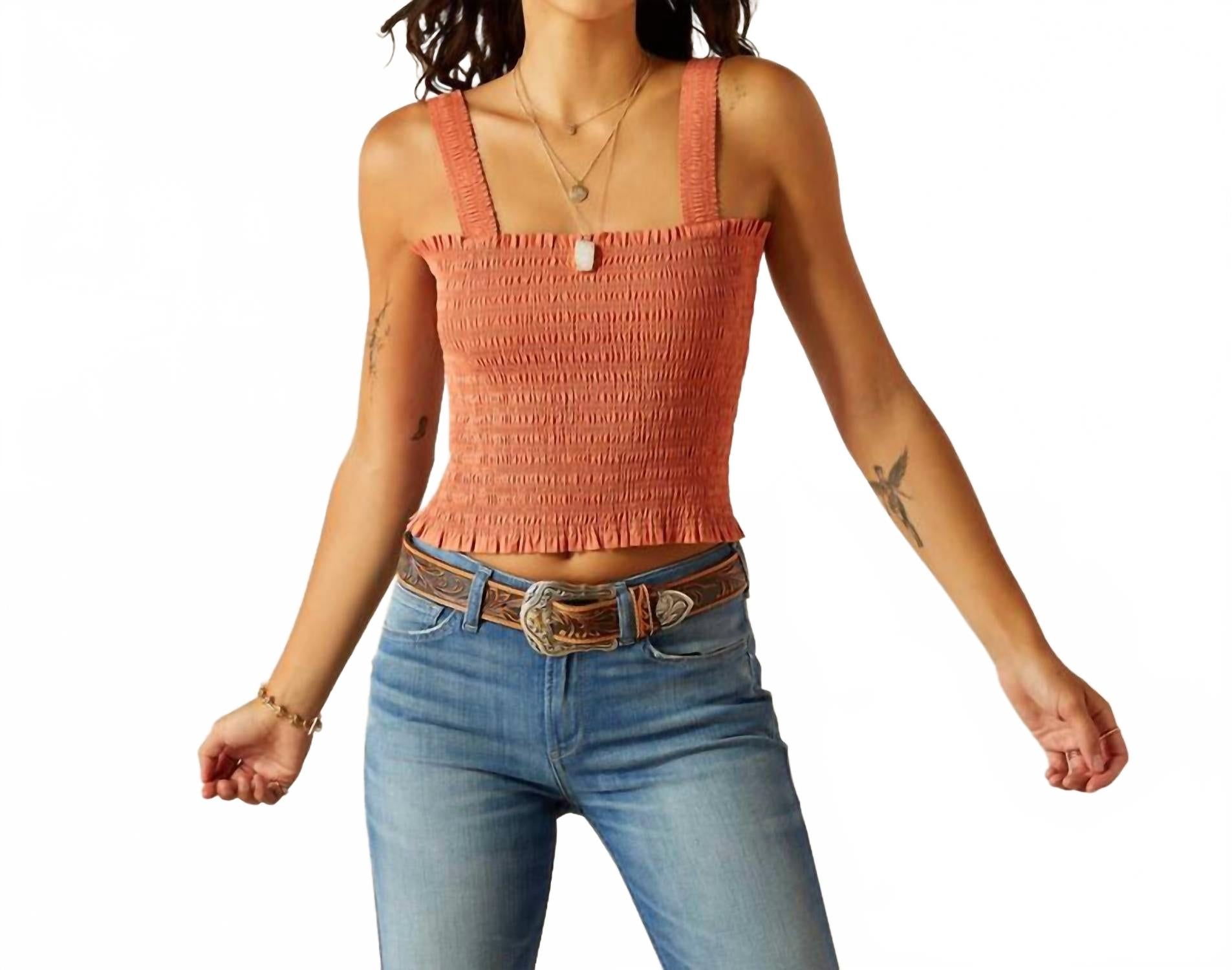 Топ Darla в цвете лангустин ARIAT, Langoustino
Топ Darla в цвете лангустин ARIAT, Langoustino