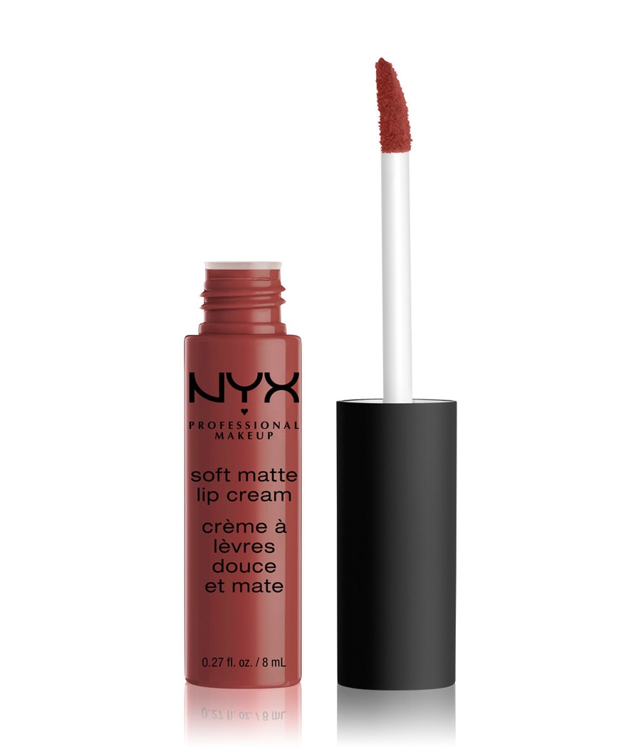 Жидкая помада NYX Professional Makeup Soft Matte Lip Cream, Nr. 32 - Rome, 8 ml
Жидкая помада NYX Professional Makeup Soft Matte Lip Cream, Nr. 32 - Rome, 8 ml