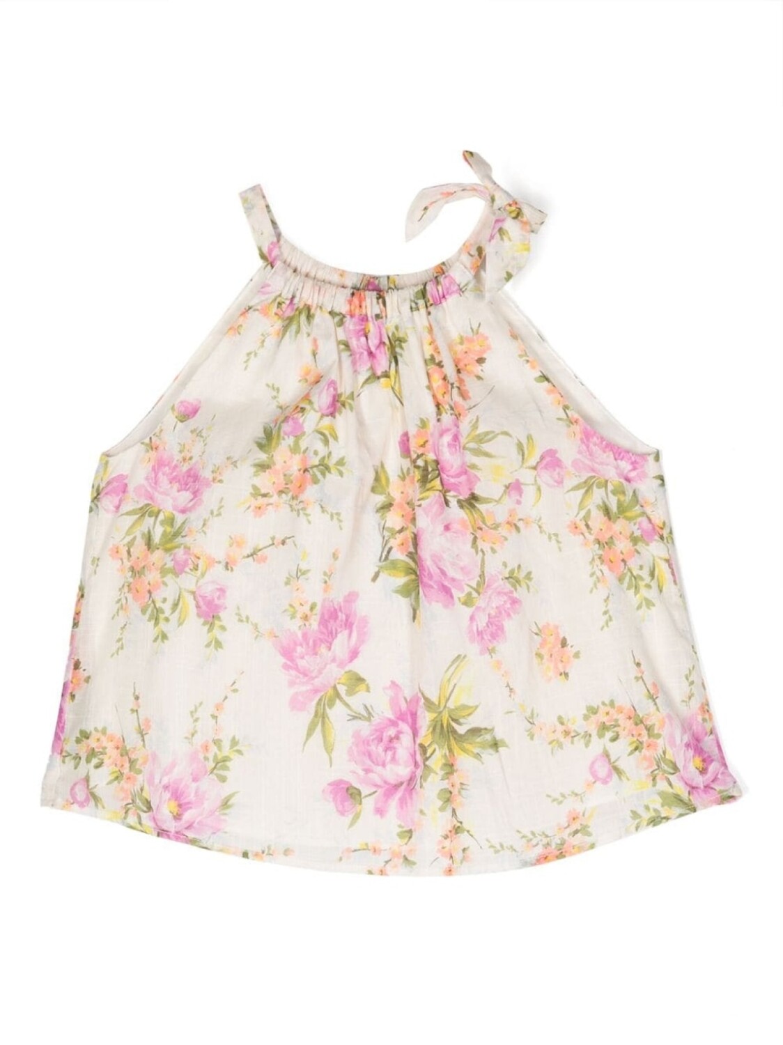 Топ без рукавов с цветочным принтом ZIMMERMANN Kids, бежевый
Топ без рукавов с цветочным принтом ZIMMERMANN Kids, бежевый