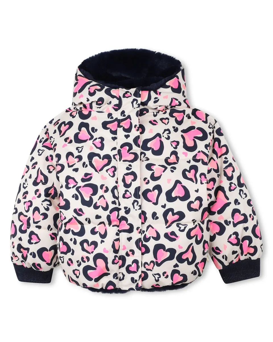 Детская куртка с капюшоном и принтом в виде сердечек Billieblush, розовый/темно-синий
Детская куртка с капюшоном и принтом в виде сердечек Billieblush, розовый/темно-синий