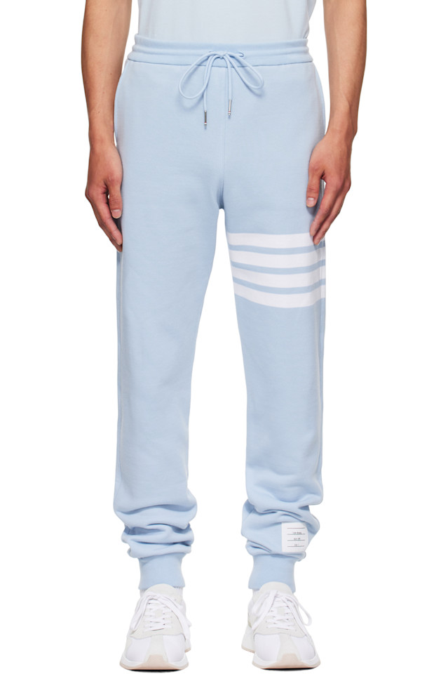 Классические спортивные штаны с 4-полосной петлей Thom Browne, синий
Классические спортивные штаны с 4-полосной петлей Thom Browne, синий